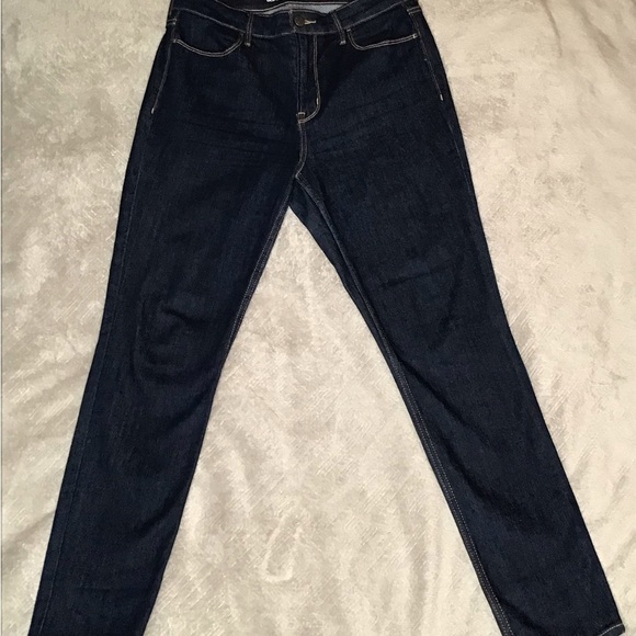 Old Navy Women's Dark Blue Jeans High Rise Wow Super Skinny Size US8 - Picture 2 of 14
